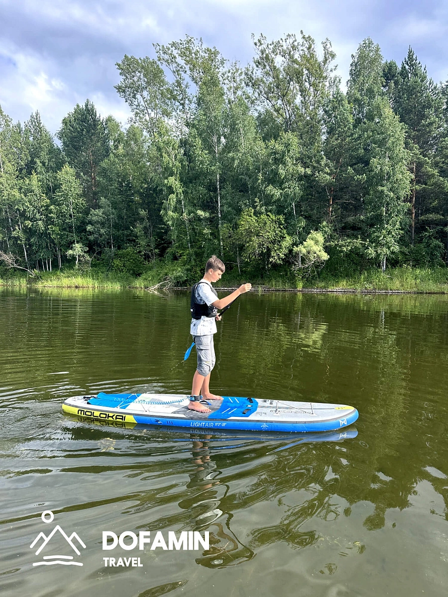 SUP-тур Остров "Пионерский" в Красноярске