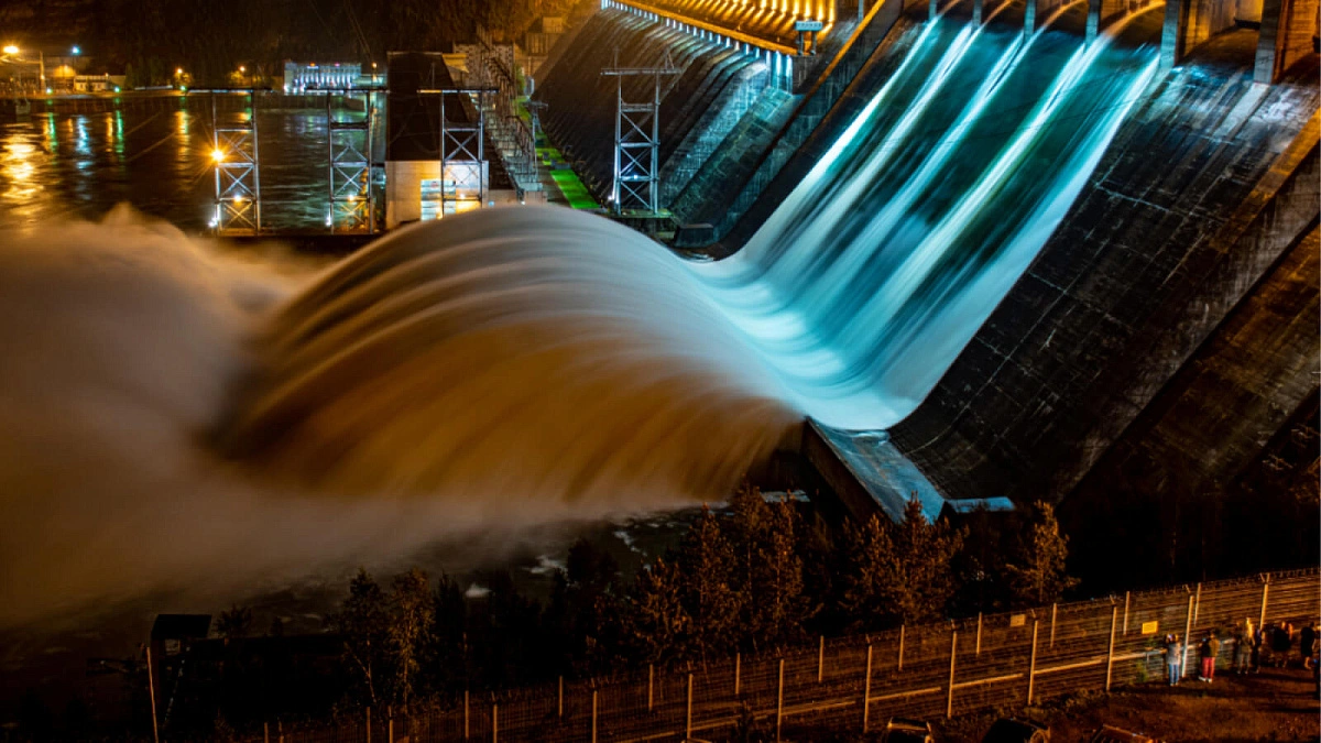 SUP-тур Красноярская ГЭС - Вантовый мост в Красноярске