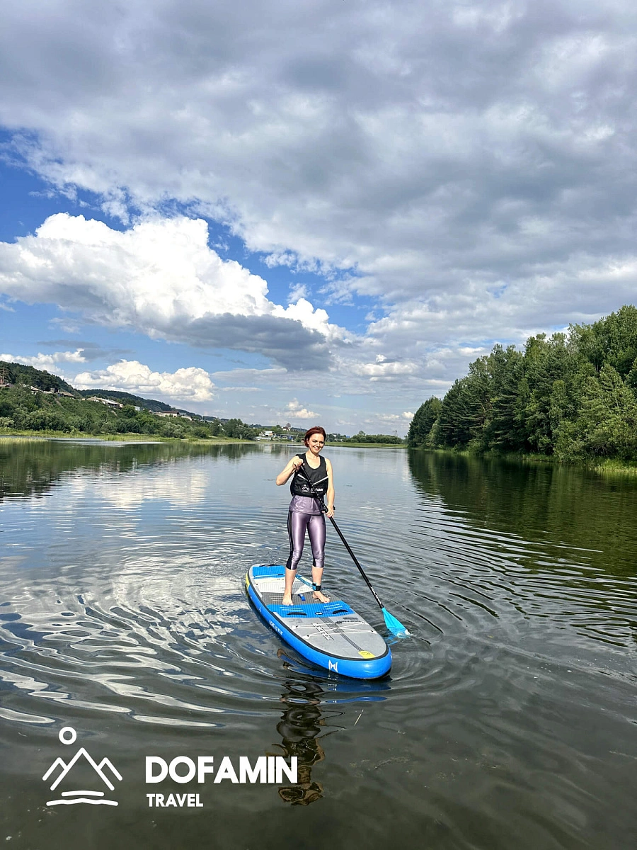 SUP-тур Остров "Пионерский" в Красноярске