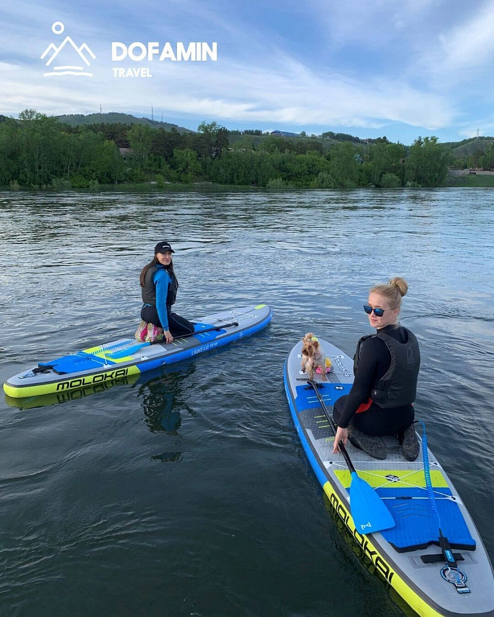 SUP-тур Остров "Пионерский" в Красноярске
