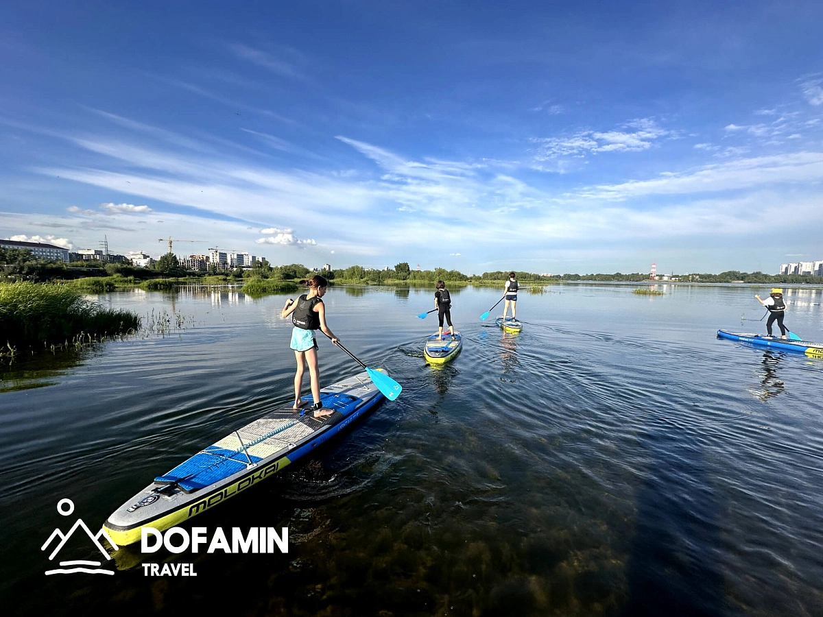 SUP-тур Остров "Посадный" в Красноярске