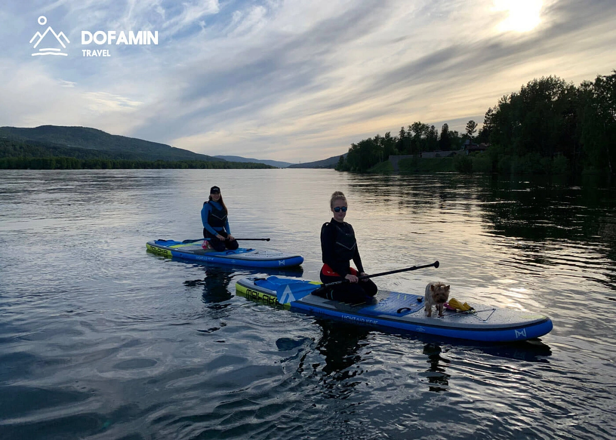 SUP-тур Остров "Пионерский" в Красноярске