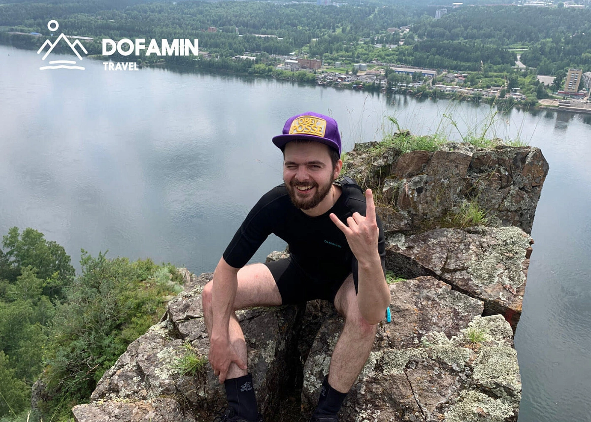 SUP-тур Красноярская ГЭС - Вантовый мост в Красноярске