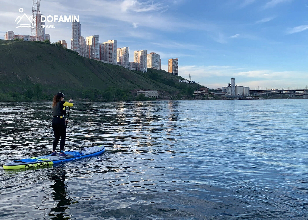 SUP-тур Остров "Пионерский" в Красноярске